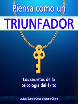 cover image of Piensa como un triunfador
